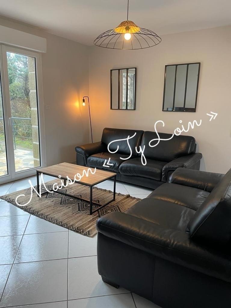 Villa Ty Loin Vue Mer 8 Personnes Logonna-Daoulas Exterior foto